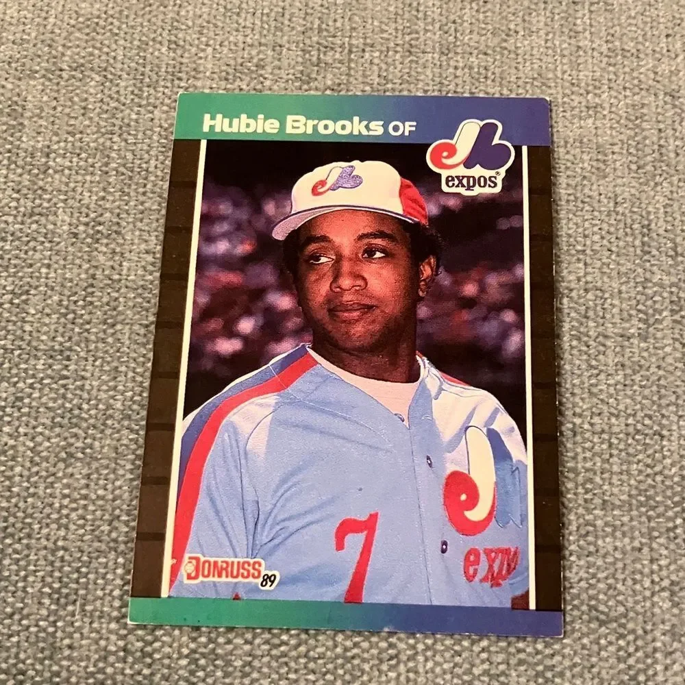 1989 Donruss Montreal Expos Baseball Card Trading Card